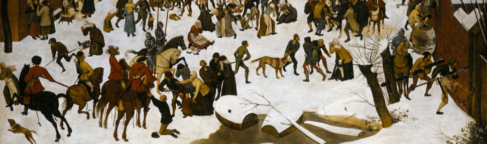 Pierre Brueghel II, le massacre des innocents.